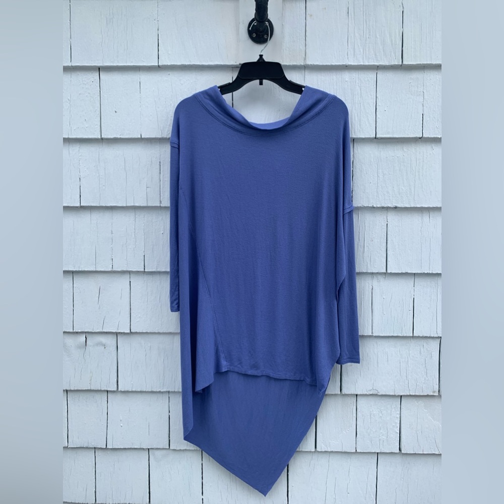 Free People Asymmetrical Long Sleeve Top